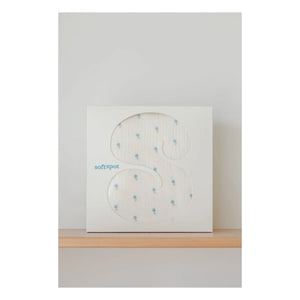 Soft Spot - Periwinkle Wickeltuch aus Bio-Baumwolle | Blau