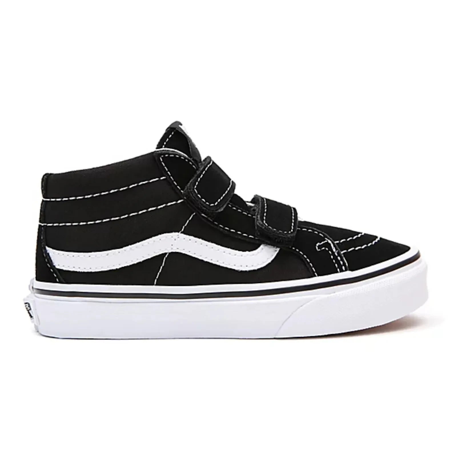 Vans - SK8-Mid Reissue Klett-Sneaker | Schwarz