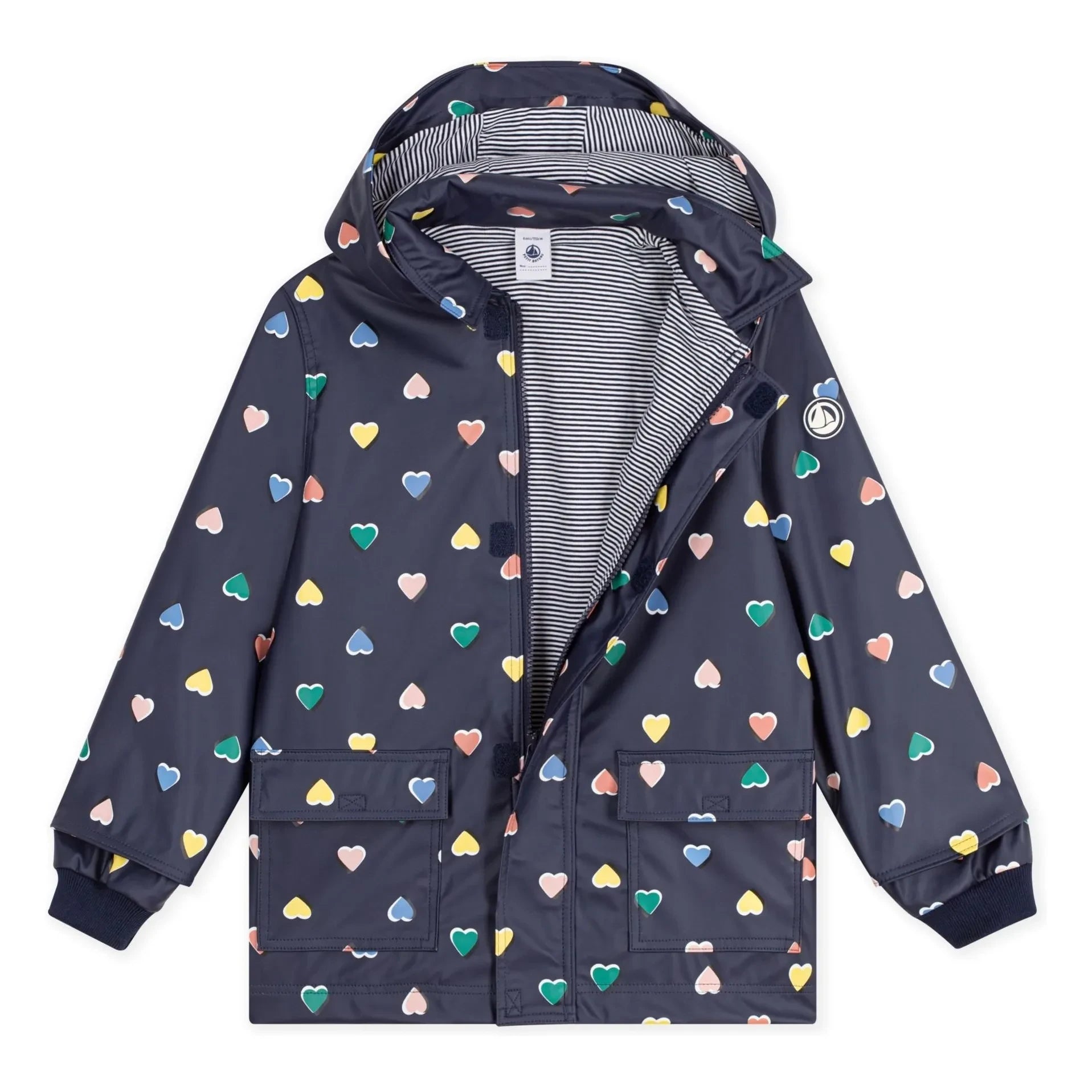 Petit Bateau - Ciré İkonik Kalpler | Lacivert