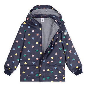 Petit Bateau - Ciré İkonik Kalpler | Lacivert