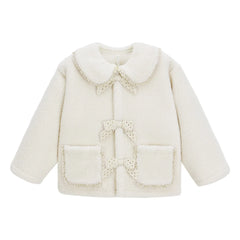 Rylee + Cru - Ecru Sherpa-Jacke