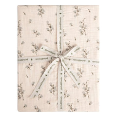 garbo&friends - Bluebell Baumwoll-Musselin Spannbettlaken | Creme