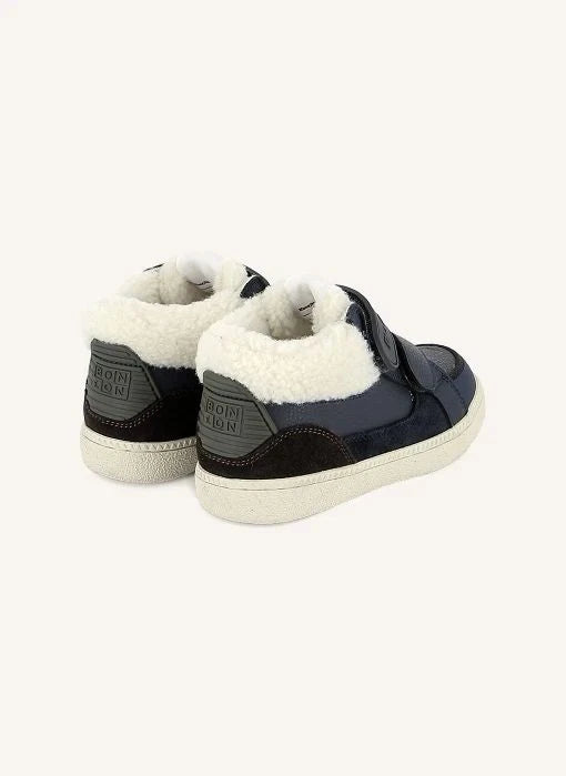 Bonton - Kix Hi Astarlı Sneakers | Lacivert