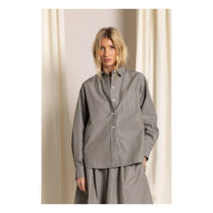 Smallable Woman - Kanel Gestreiftes Hemd | Grau