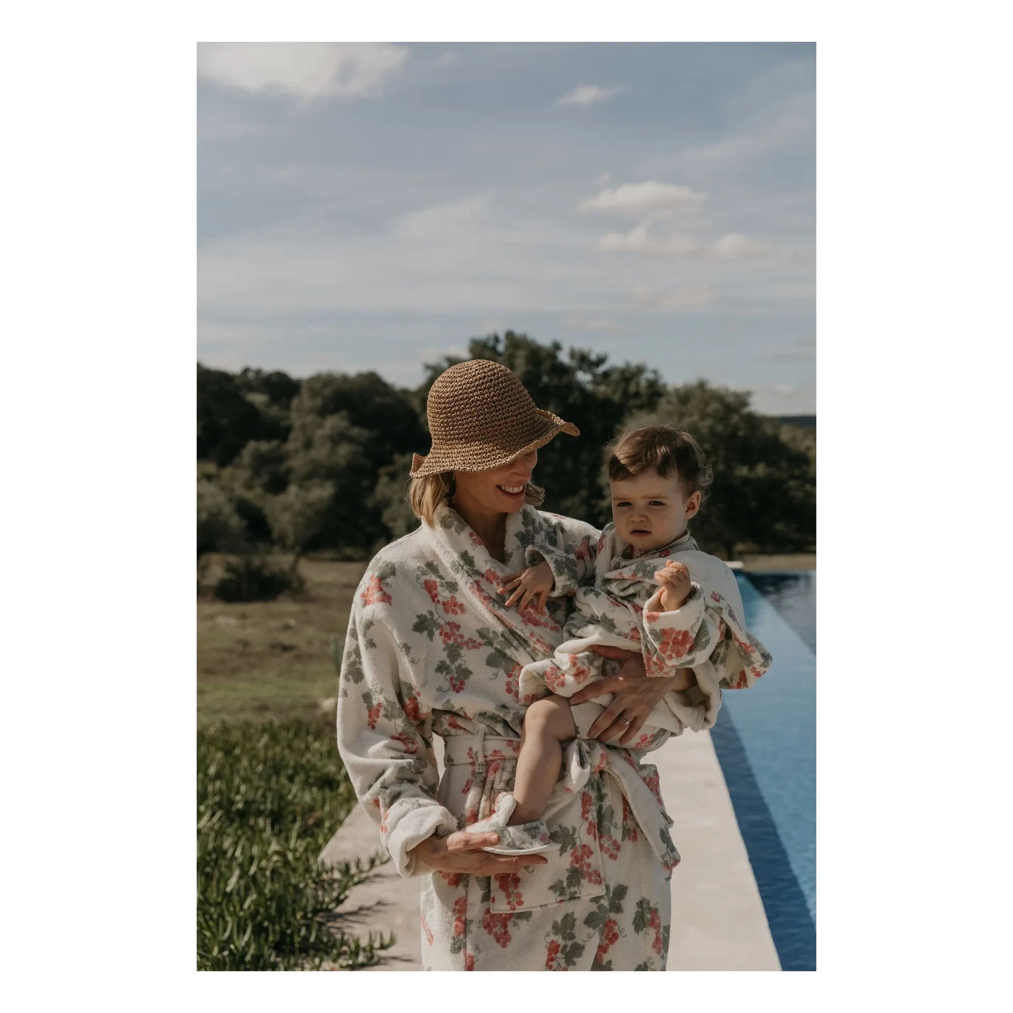 garbo&friends - Grapes Pink Kinderbademantel