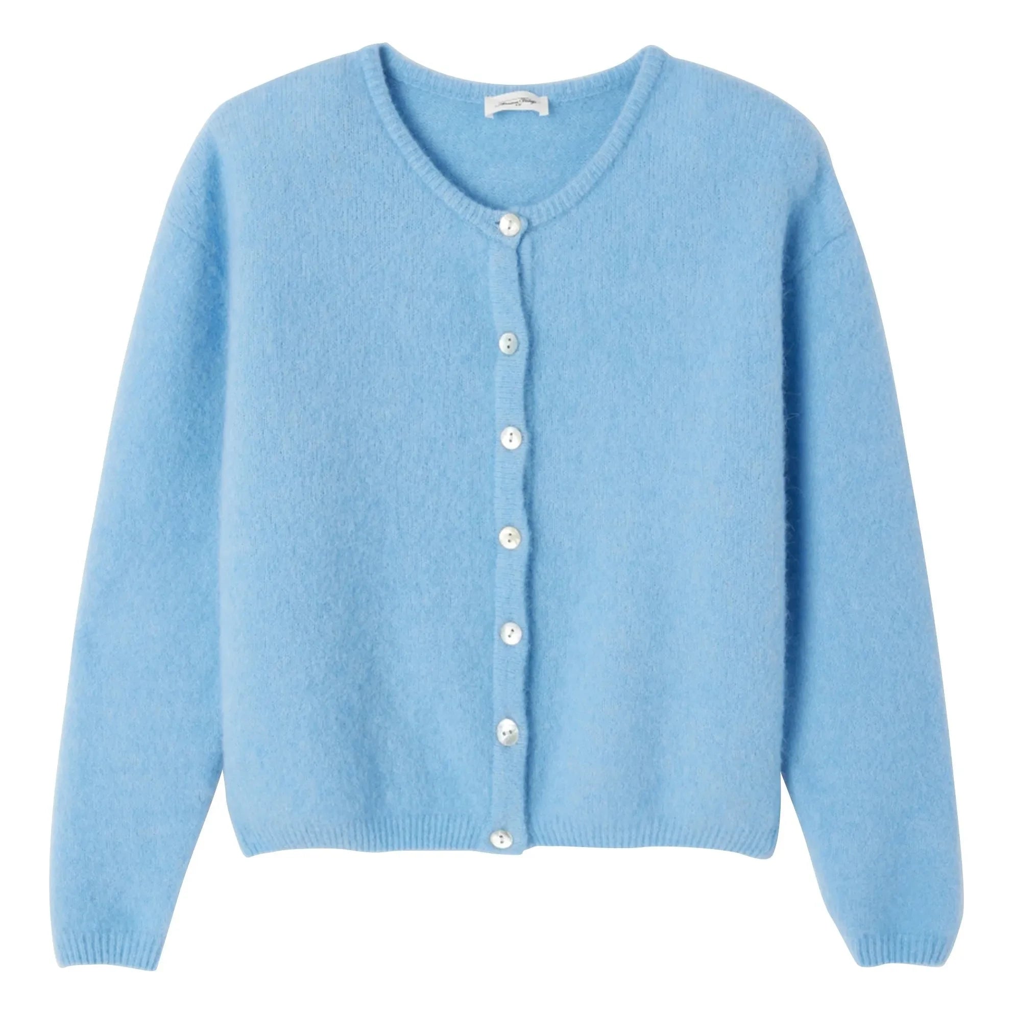 American Vintage - Vitow Alpaka- und Wollweste | Hellblau