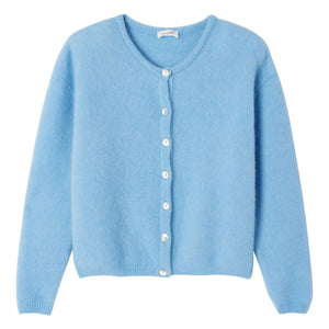 American Vintage - Vitow Alpaka- und Wollweste | Hellblau