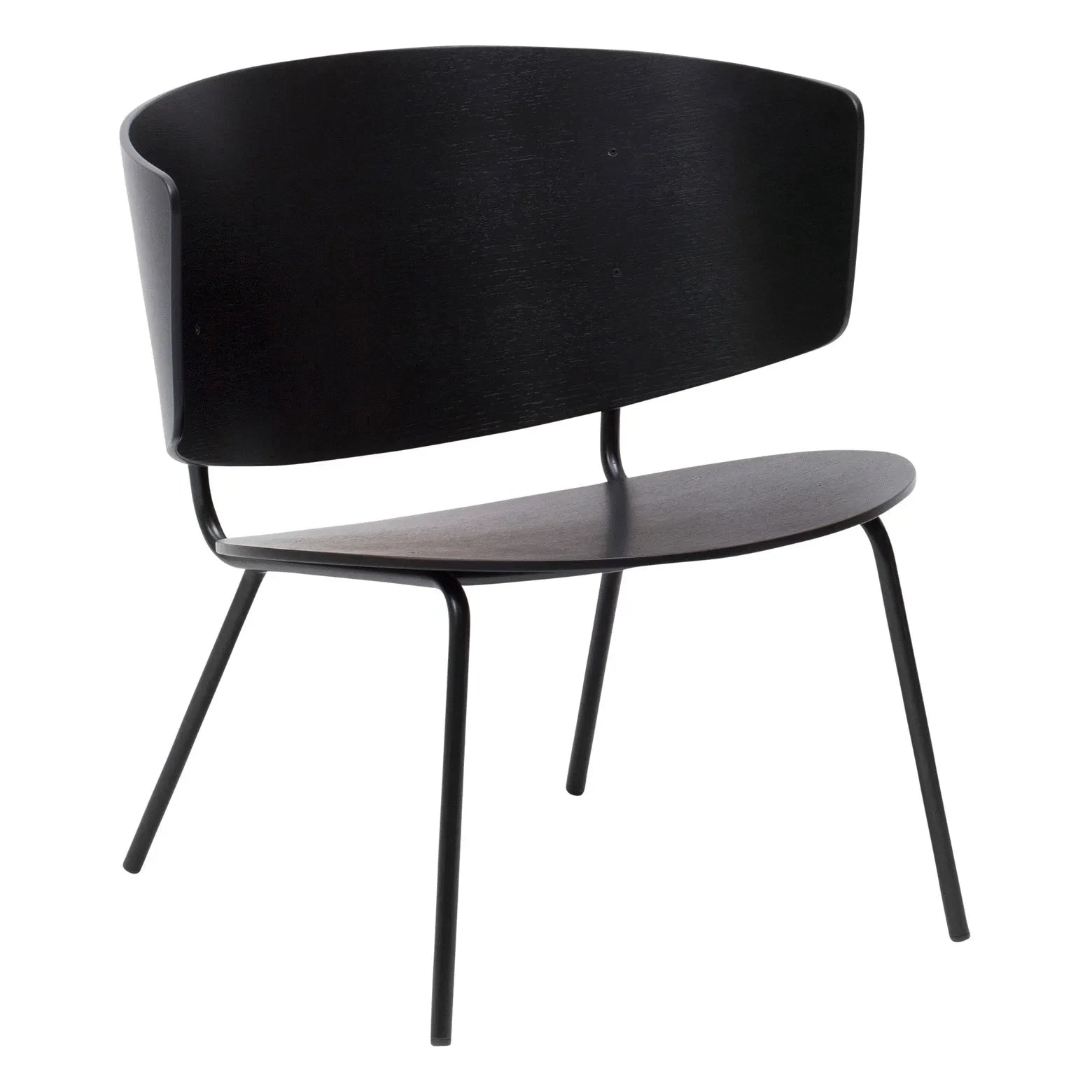 Ferm Living - Herman Holz- und Metallstuhl | Schwarz