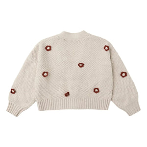 Rylee + Cru - Kurze Strickjacke Ruby Daisy | Staubrosa