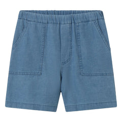 Cozmo - Denim Wolf Bermuda Shorts | Blau