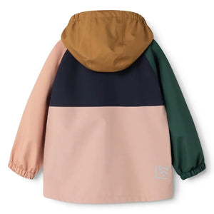 Liewood - Pedia Colorblock-Regen-Set aus recycelten Fasern | Rosa