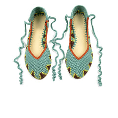 Kashura - Ballerinas Hoher Salbeigrün | Salbei