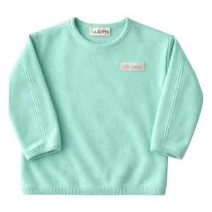Lililotte - Solal Bio-Baumwoll-Sweatshirt | Minzgrün
