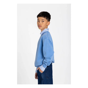 Smallable Kid - Arlo Bio-Baumwoll Sweatshirt | Königsblau
