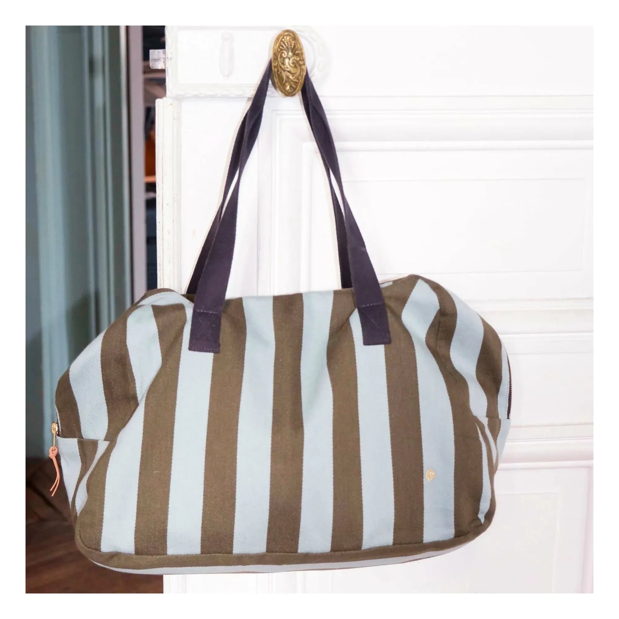 La cerise sur le gâteau - Rita Wochenendtasche | Türkis - Dunkelgrün