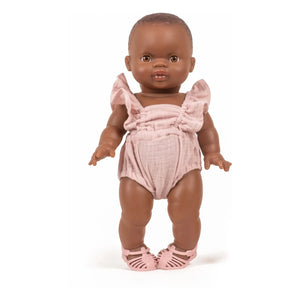 Minikane – Retro-Overall aus Baumwollgaze – Lou
