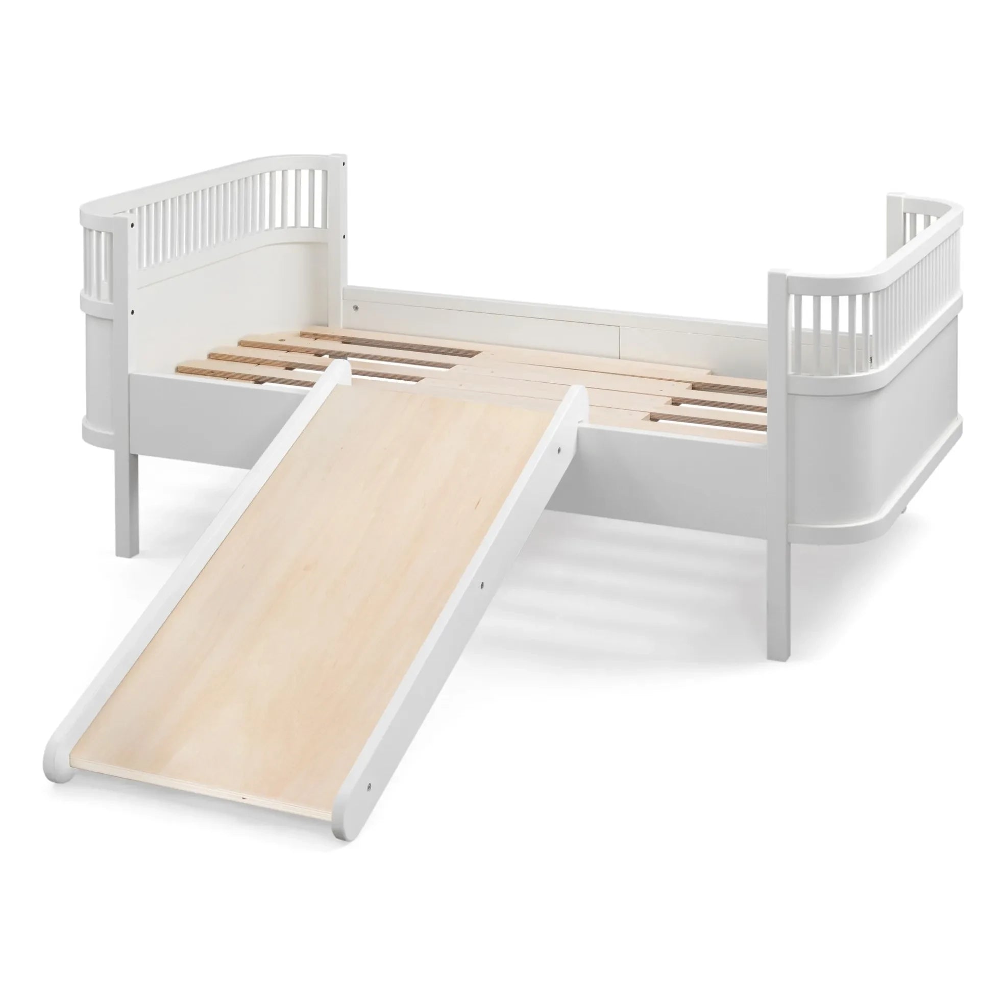 Sebra – 2-in-1 Bettrutsche | Weiß