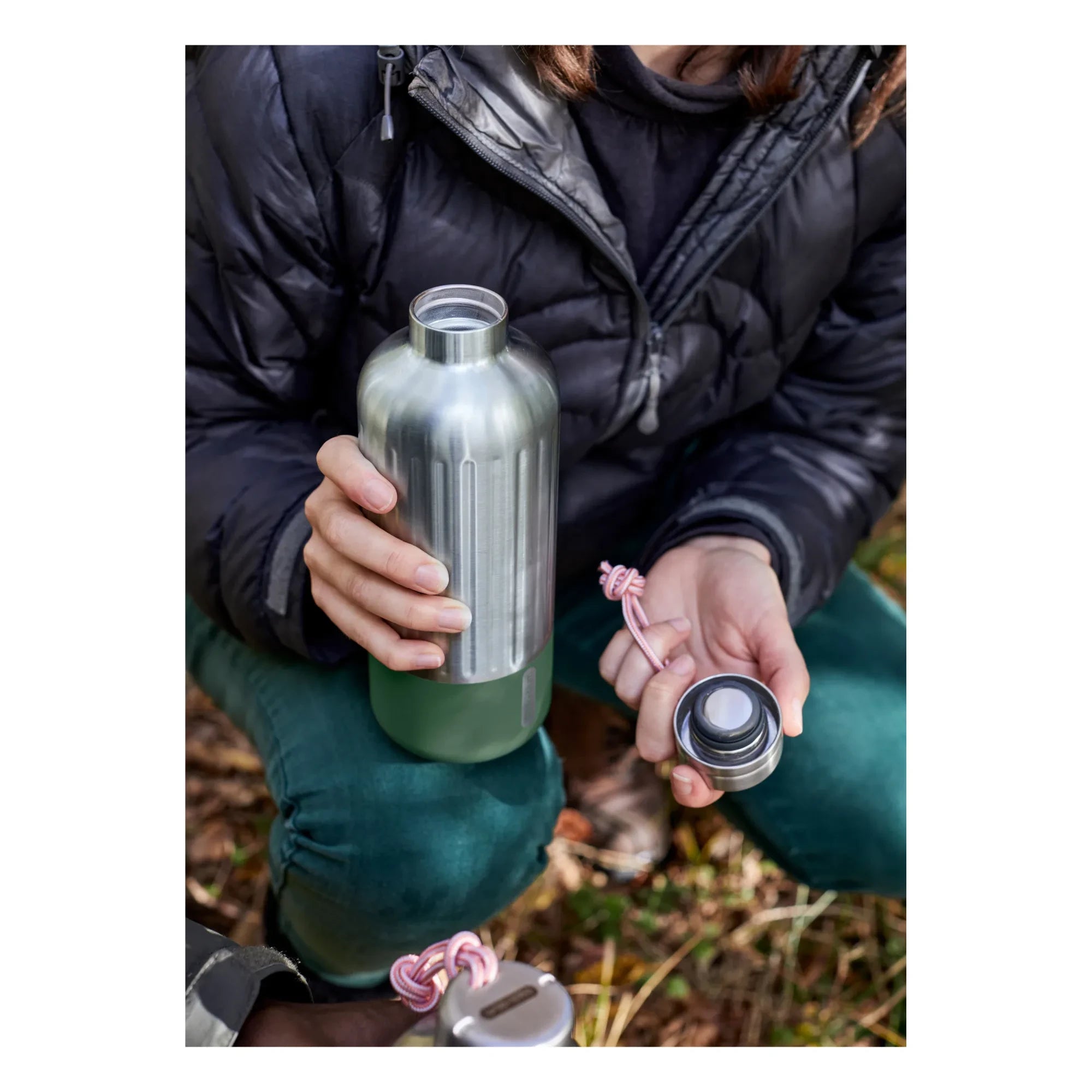 Black + Blum - Edelstahl-L-Flasche | Khaki