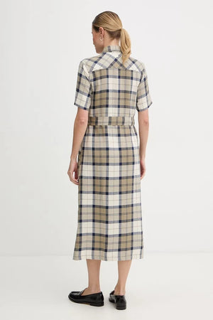 Barbour Keten Elbise Fern