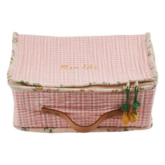 Emile et Ida - Aufbewahrungsbox Kleiner Vichy | Rosa