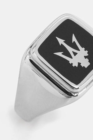 MASERATI erkek metal mühür yüzük ICONIC
