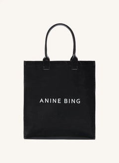 Anine Bing - Leonie Baumwolltasche | Schwarz