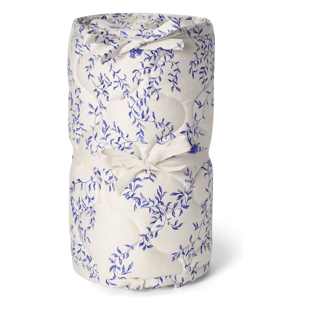 garbo&friends - Jardine Crib Bumper | Cobalt