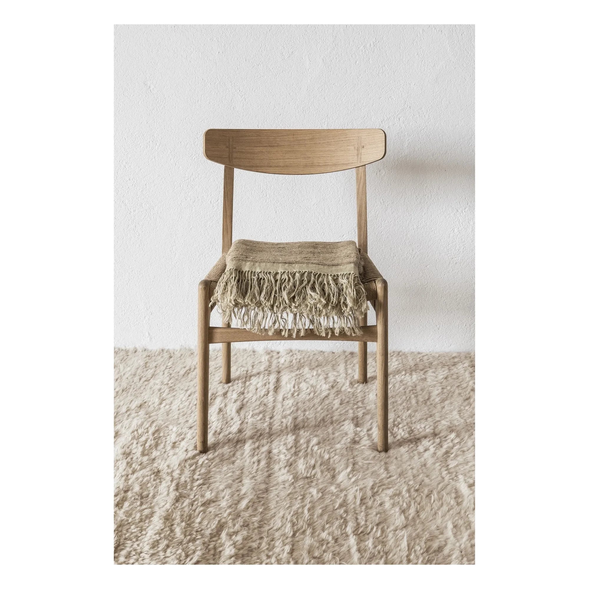 Nanimarquina - Wellbeing Afghanischer Wollteppich, Ilse Crawford | Ecru