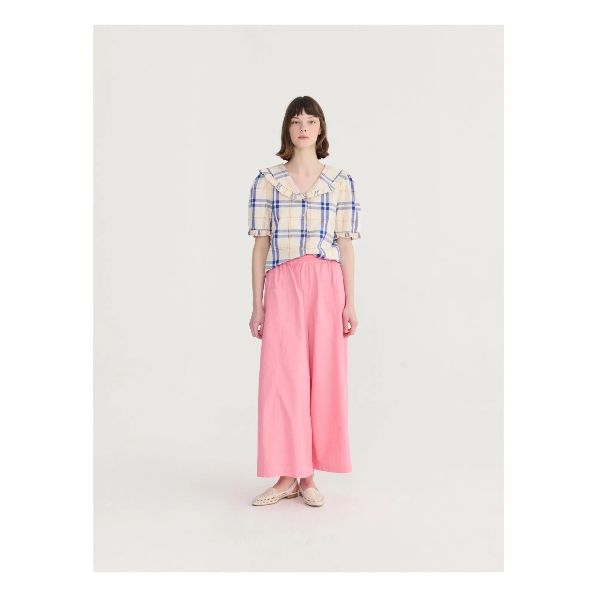 Bobo Choses - Paper Touch Bio-Baumwollhose | Rosa