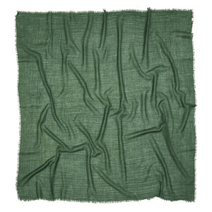 Becksöndergaard - Mill Wool Üçgen Eşarp | Krom yeşili