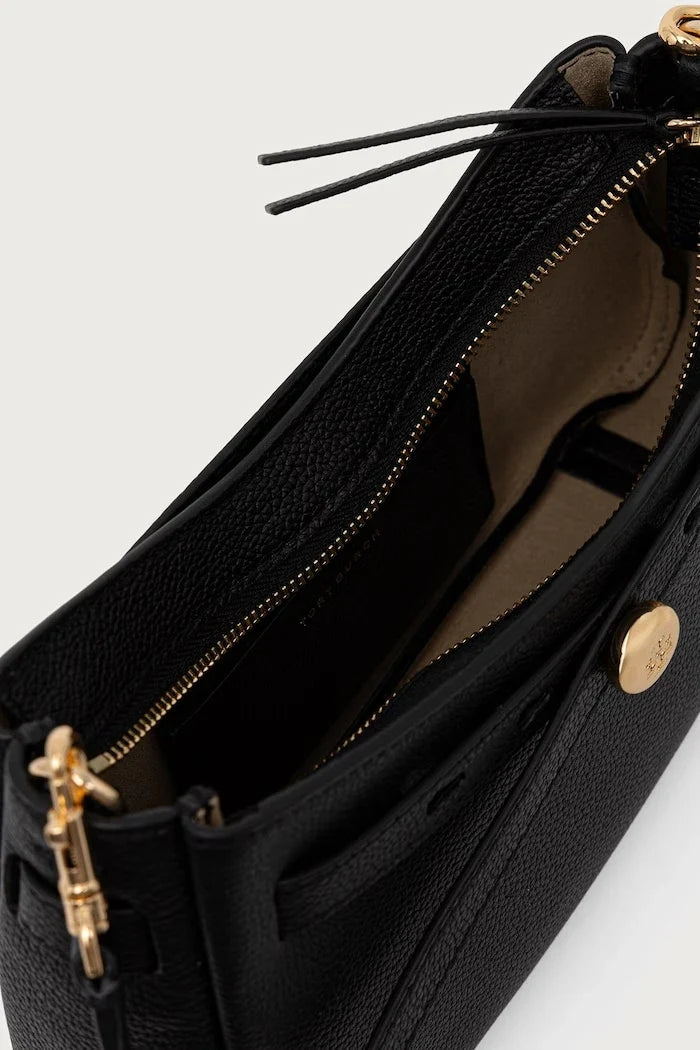 Tory Burch kadın deri crossbody çanta Romy Zip