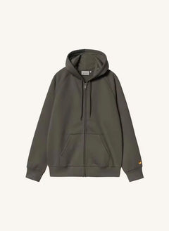 Carhartt WIP - Chase Sweatshirt mit Reißverschluss | Dunkelgrau