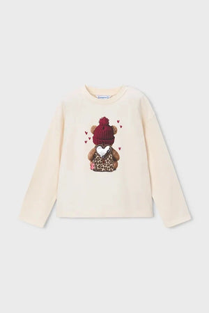 Mayoral Baumwoll-Langarmshirt für Kinder
