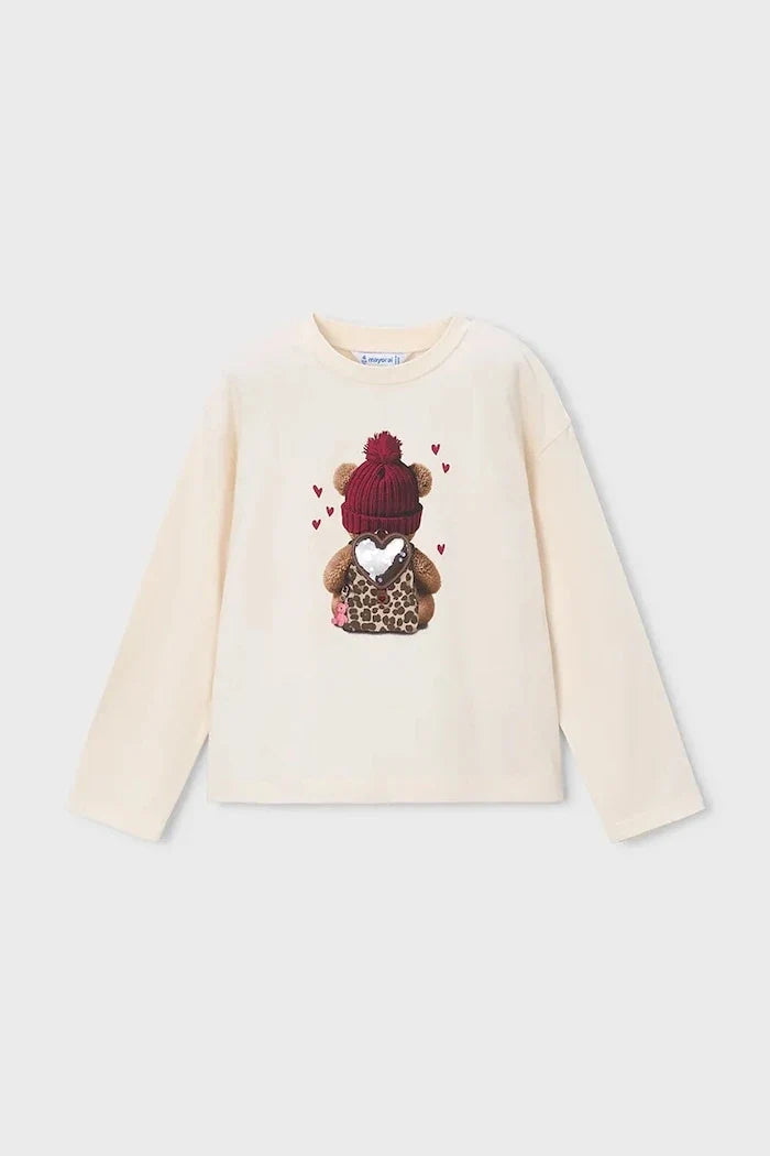 Mayoral Baumwoll-Langarmshirt für Kinder