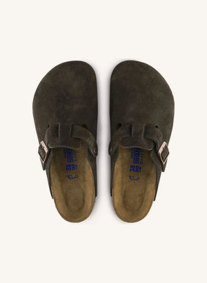 BIRKENSTOCK - Boston Wildleder-Clogs - Erwachsenenkollektion | Braun