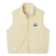 American Vintage - Sherpa Hoktown ärmellose Jacke | Ecru