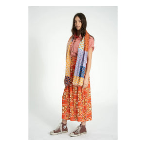 Sisters Department – Rock mit Blumenmuster | Rot