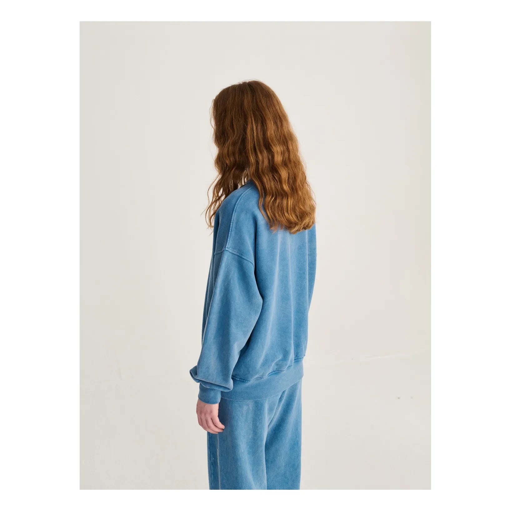 Bobo Choses - Ease Organik Pamuk Sweatshirt | Mavi