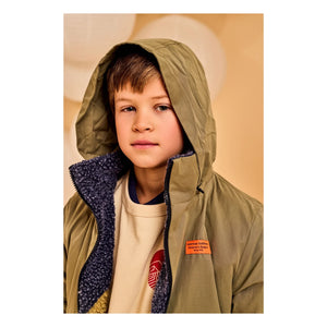 AO76 - Gordon Sherpa Wendejacke | Olivgrün
