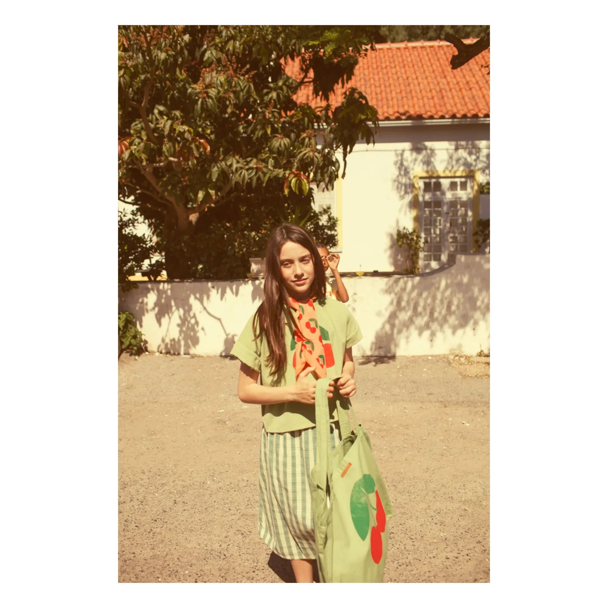 Piupiuchick - Ma Chérie Bio-Baumwoll-Sponge-Shirt | Olive
