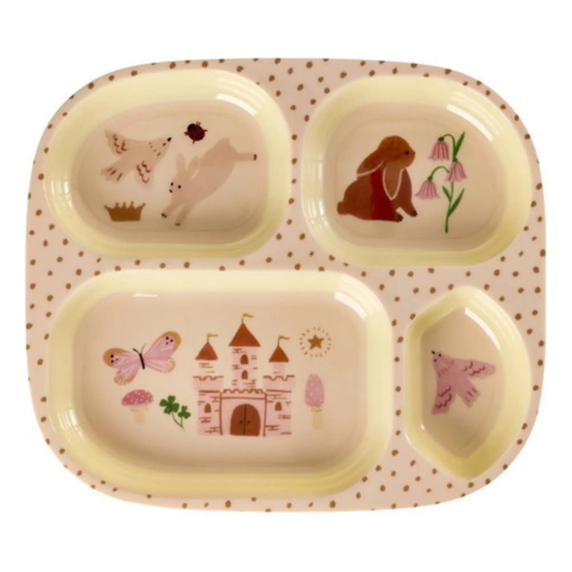 Rice - Märchen Melamin Lunchbox | Rosa
