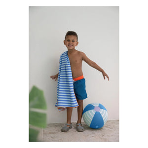 Quut – Circuit Mikrofaser Strandtuch | Blau