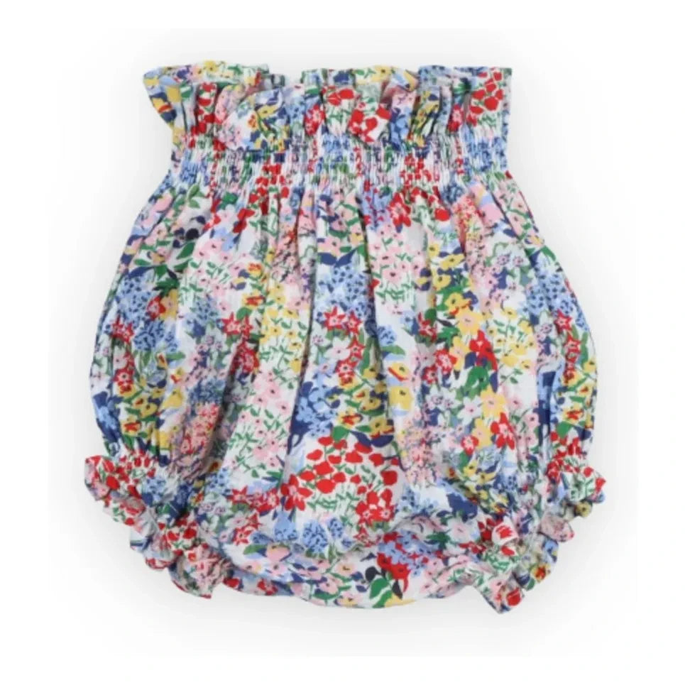 the new society - Bloomer Verbena Blumenmuster | Blau