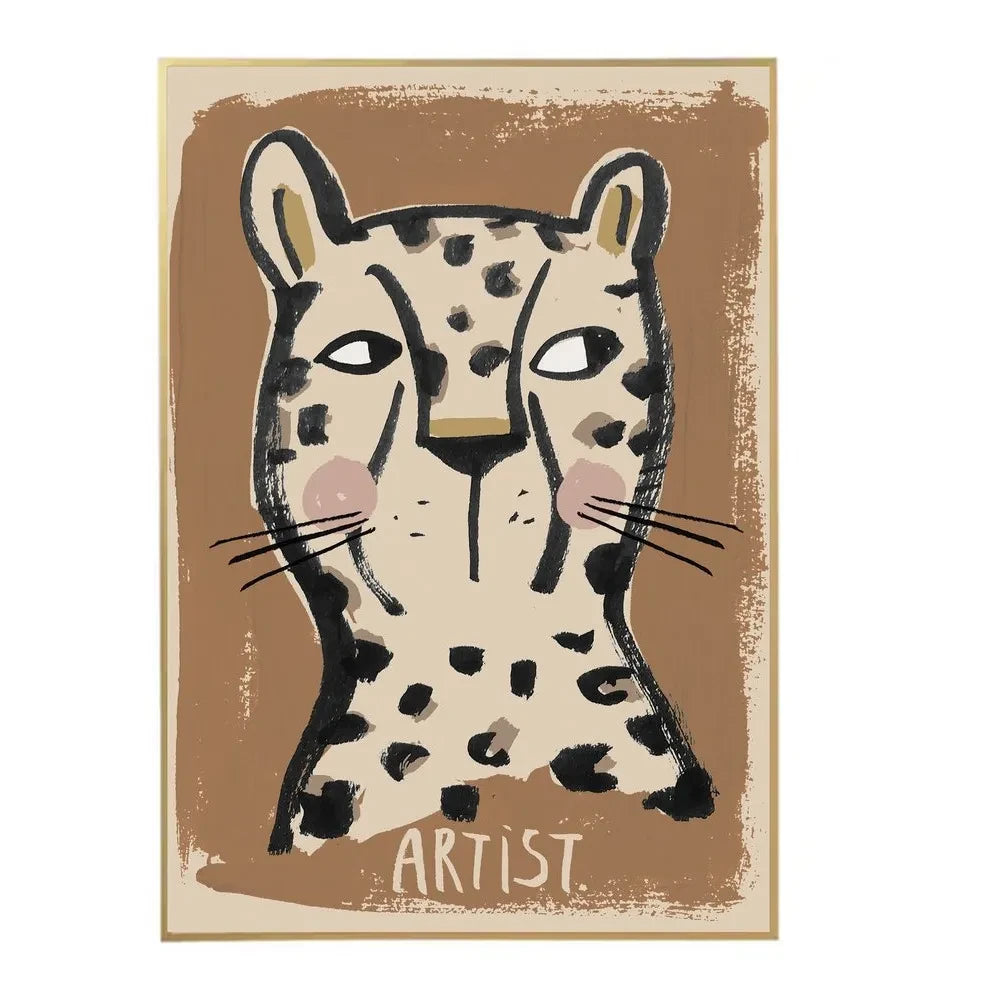 Studio Loco - Großes Leopardenposter