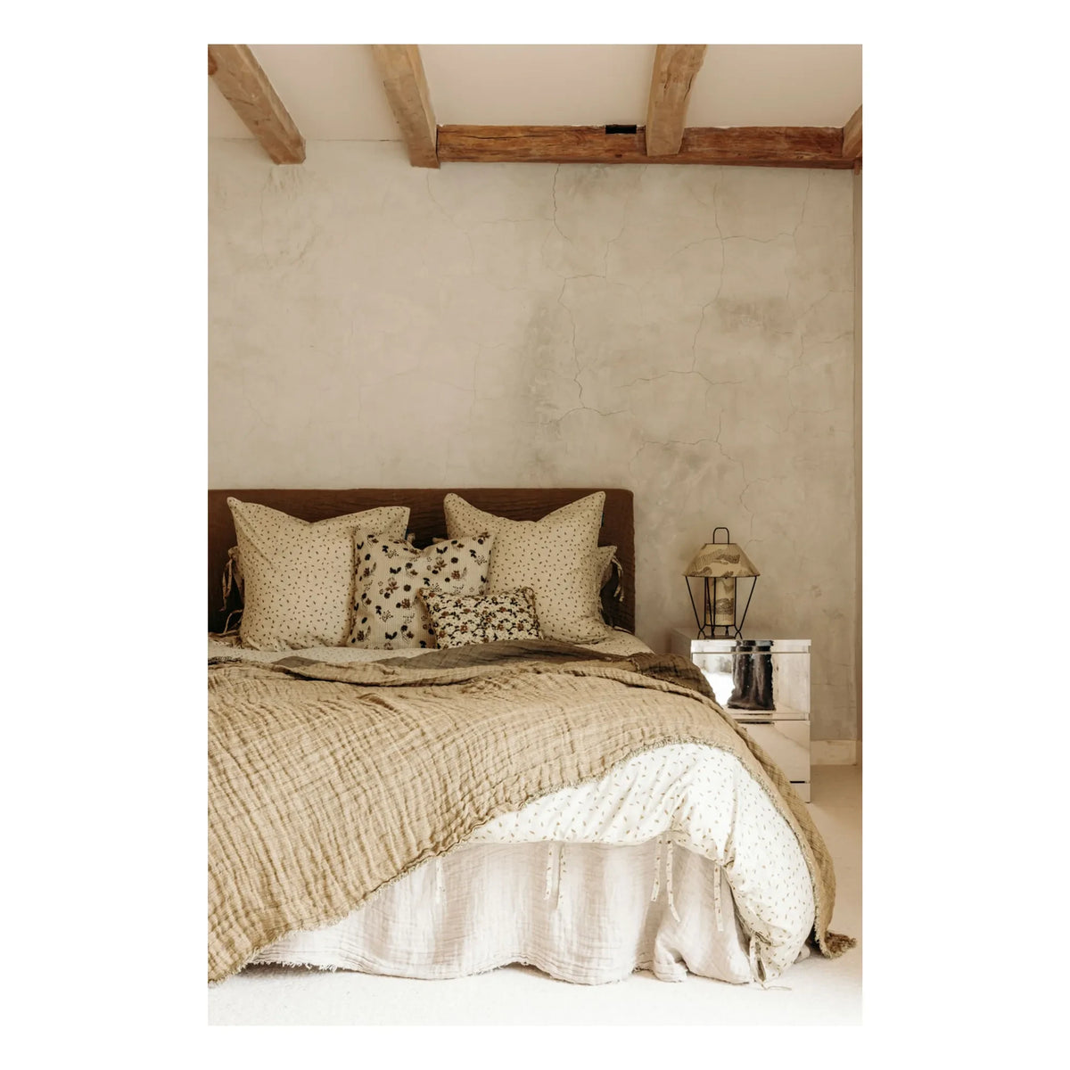 Le Monde Sauvage - Astre Kissenbezug | Beige