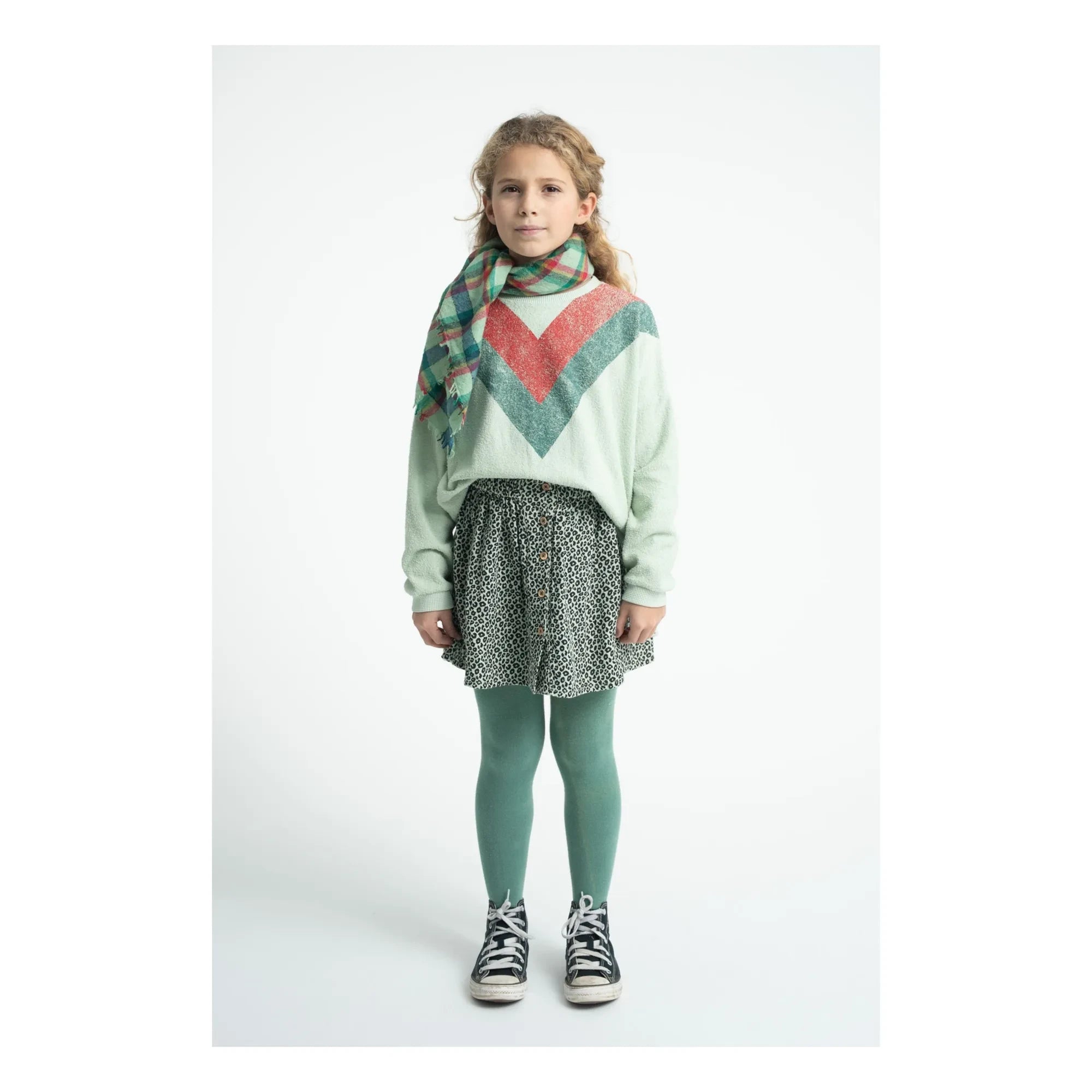 Piupiuchick - Organik Pamuk Terry Sweatshirt | Yeşil