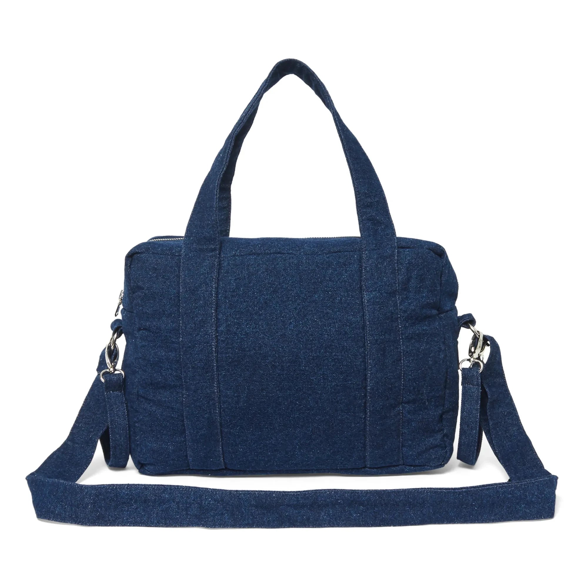 rivedroite – Mini Darcy Convertible Denim Wickeltasche | Denim brut