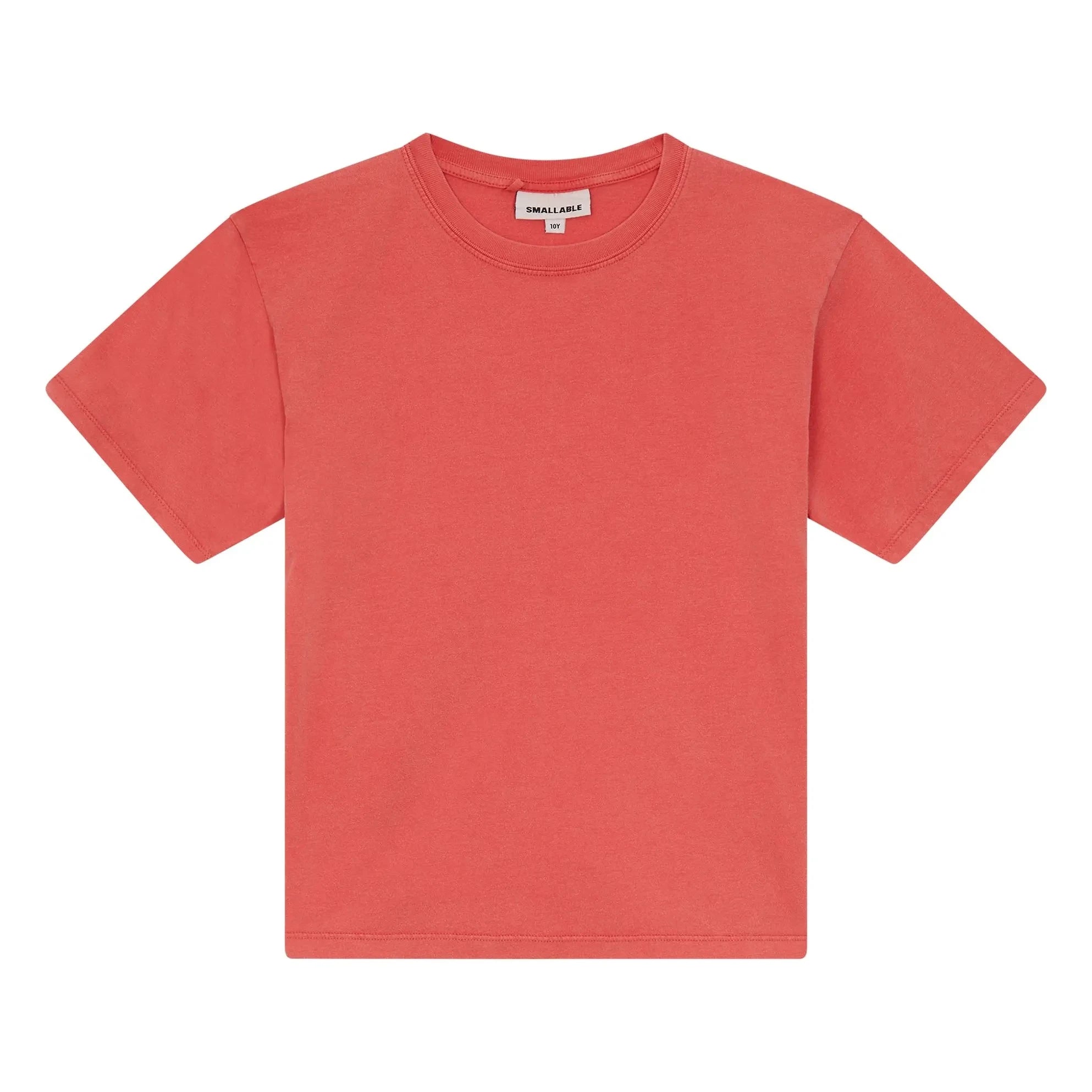Smallable Kid - Nils Bio-Baumwoll-T-Shirt | Dunkelrot