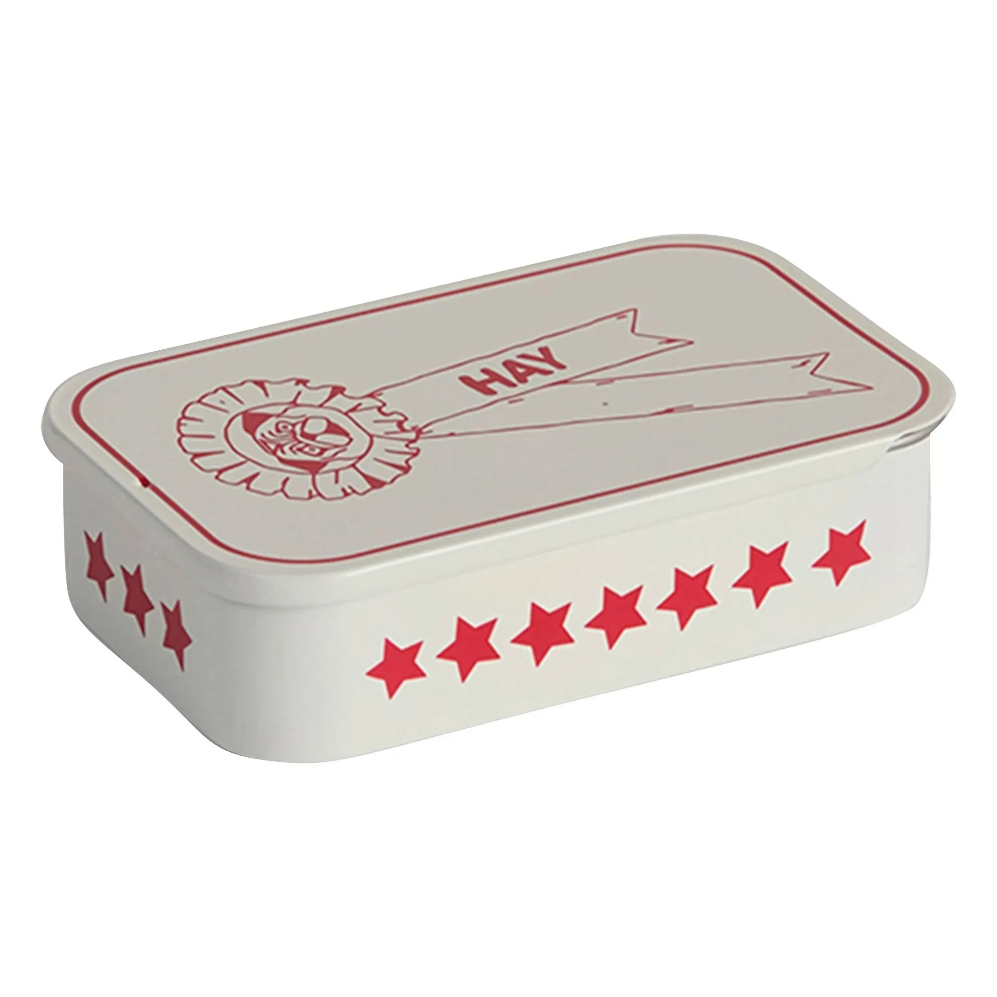 Heu - Hund Leckerli-Box | Rot