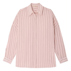 Sessùn - Dazik gestreiftes Hemd | Rosa